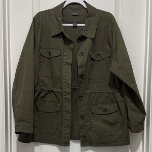 Massini Women's Olive Utility Jacket